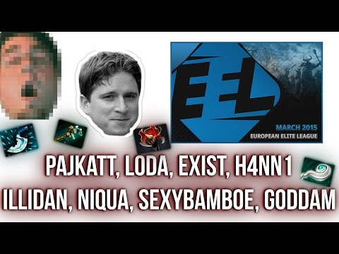 EEL - Pajkatt, Loda, Exist, H4nn1, illidan, Niqua, Sexybamboe & Goddam