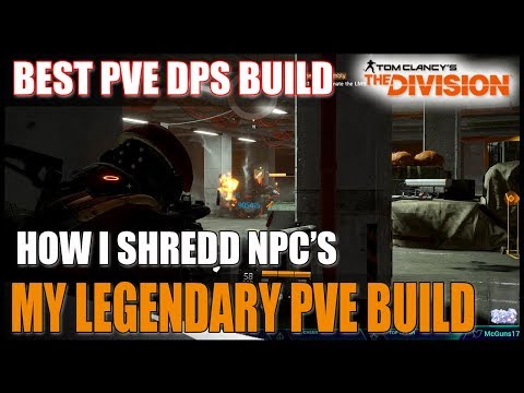 The Division 1.8.3 || MY BEST DPS PVE BUILD FOR LEGENDARY - STRIKER PVE BUILD ||