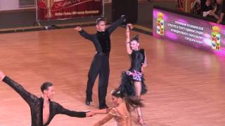 preview picture of video 'Popov Anton - Kharitonova Anna, 1.4 Rumba'