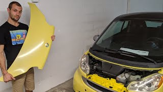 How To Open The Hood On A SMART Car | ECU Team Corp