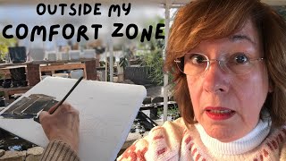 Conquering My Plein Air Watercolor Fears