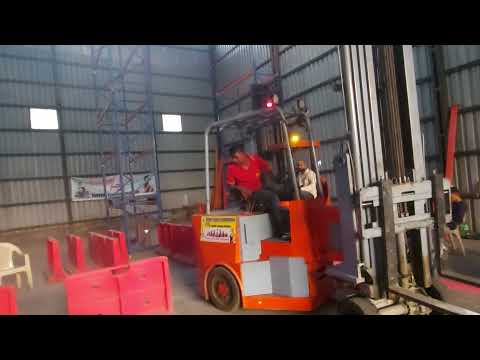 aisle master Forklift operating Training/ Bendi Forklift Training