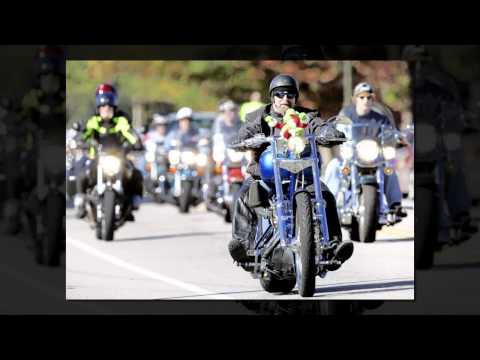 Santa Rides a Big Ol' Harley Davidson ~ David Stoddard