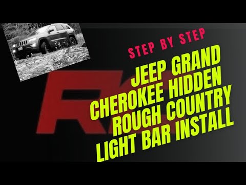 Grand Cherokee Rough Country light bar Install