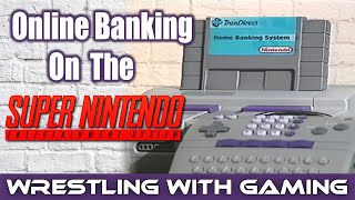 Super Nintendo's Online Banking From 1998 | TranDirect Home Banking System - Retro Gaming History!