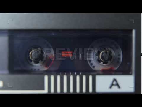 Compact Cassette Stock Video
