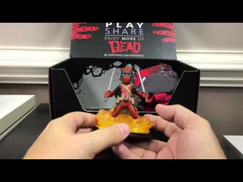 Loot Crate Unboxing - FEB 2016 - DEAD