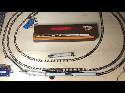 Märklin mini club 88712 ICE 3 mit Hochgeschwindigkeits-Umbau