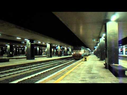 E656.039 in partenza con l' ICN 1955 Roma Termini - Siracusa/Palermo Centrale