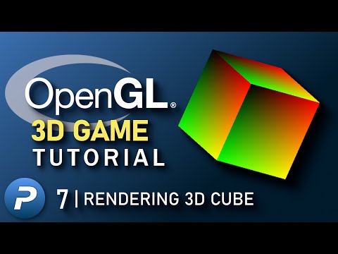 C++ OpenGL 3D Game Tutorial 7: Rendering 3D Cube