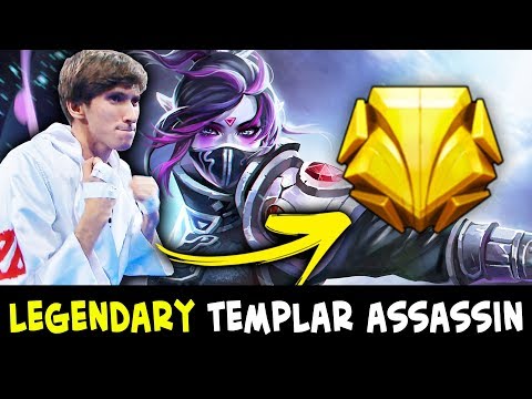 Dendi LEGENDARY Templar Assassin — spammed to Gold Tier rank