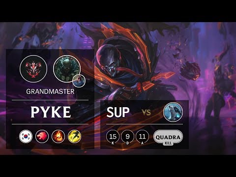 Pyke Support vs Volibear - KR Grandmaster Patch 9.17