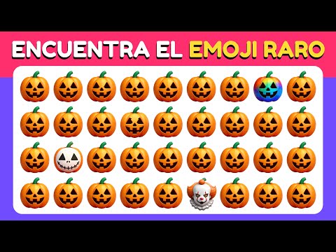 Encuentra El Raro - Halloween Edición 🎃💀 | Sólo el 1% Sobrevive al Reto 👻
