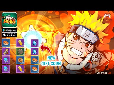 Epic Ninja God New 3 Gift Codes - Naruto RPG Game Android