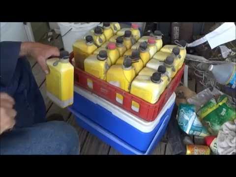 how to make oil bottle fishing jugs