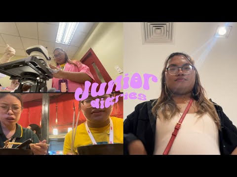 ✧･ﾟ: junior diaries*✧･ﾟ:* - pinning day, attending beauty con, slow mornings, etc.