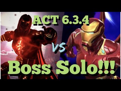 MCOC - ACT 6.3.4 - Void Vs Ironman Infinity War (IMIW) - Easy Boss Solo!!
