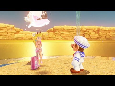 Super Mario Odyssey Post-Game - Part #10: Seaside Kingdom Complete