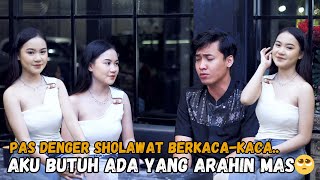 Download lagu PRANK SHOLAWAT & NGAJI❗️ABANG TUNGGU NENG DEWASA DULU YA😍 mp3