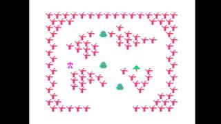 Xmas Rush for the TRS-80 CoCo