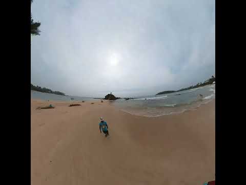 Incredible View of Marrisa Beach in Srilanka