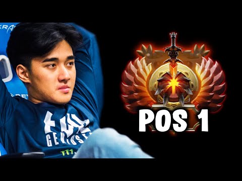 How Abed play POSITION 1??? - Practicing Carry Role DOTA 2