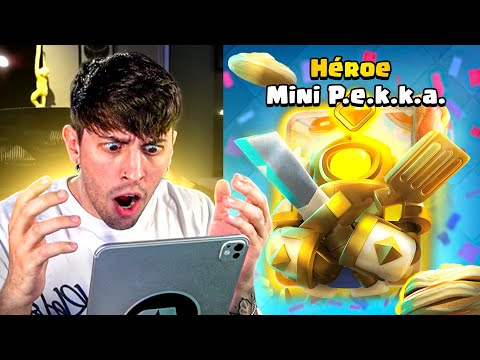 CONSEGUÍ EL NUEVO MINI PEKKA HÉROE 🥞🔥