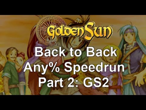 Golden Sun Series Any% Speedrun Part 2 (GS: TLA) [World Record?]