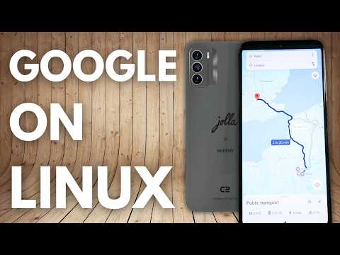 Using Google Apps on a Linux Phone | How to us microG on Sailfish OS