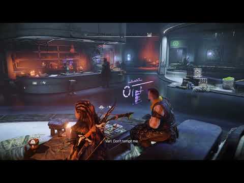 HFW: Base chatter; Zo and Varl flirt about dancing and Erend tells them to find an inn