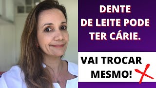 CÁRIE NO DENTE DE LEITE: O QUE FAZER - DRA.MELISSA LUCENA