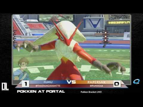 Fumu vs Paper the Dragon - Pokken at Portal 7/14/16