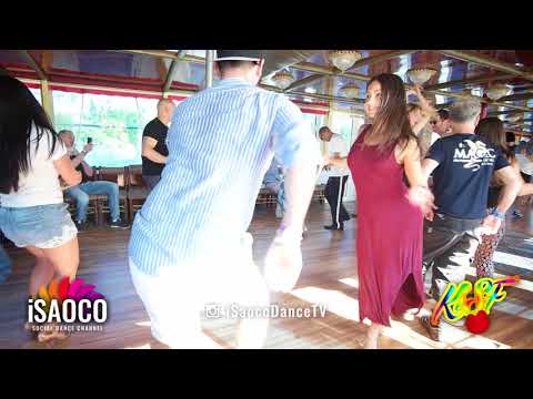 Farid Mehdiyev and Elena Badzym Salsa Dancing at KISF, Sunday 03.06.2018