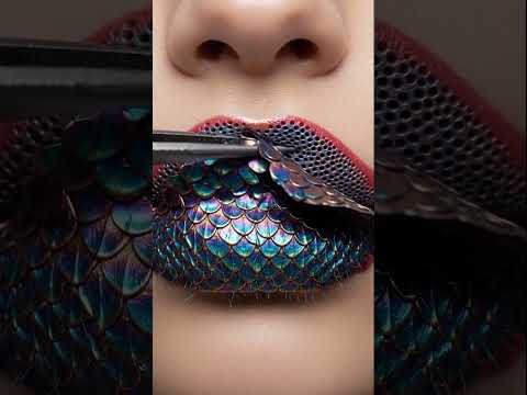Perfect Oil-Slick Armor Peel | Trypophobia ASMR#shorts #asmr #satisfying