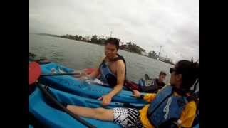 preview picture of video 'UCR Mission Bay Kayaking (2 of 2)'