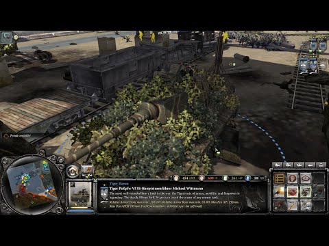 Company of Heroes 2: Wikinger mod - Push over the dam