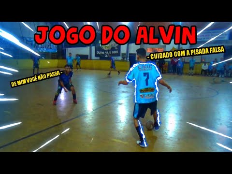 JOGO DO ALVIN  - SERÁ QUE ELE FEZ GOL ?