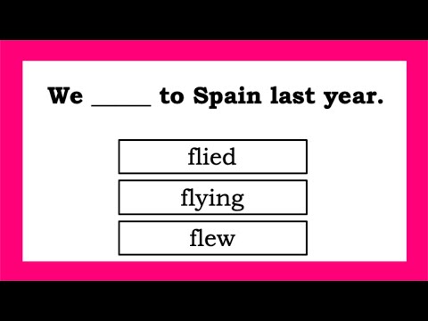 PAST SIMPLE Quiz 📚 Can you pass this Quiz