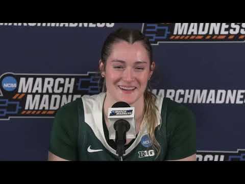 Michigan State Second Round Postgame Press Conference - 2025 NCAA Tournament