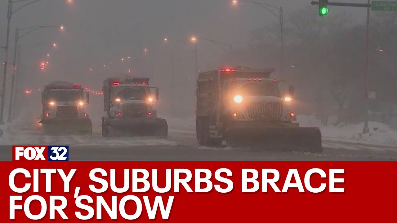Chicago snow forecast: City, suburbs prepare for winter storm