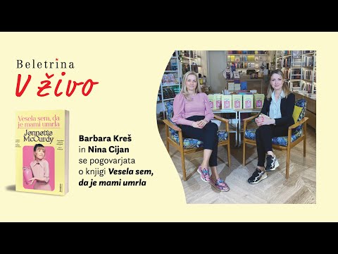 Naslovnica: Beletrina v živo: Jennette McCurdy: Vesela sem, da je mami umrla