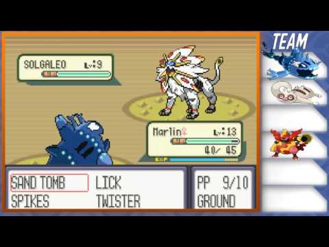 Pokemon Sun Ruby Randomizer Nuzlocke ep3 (GRIND)