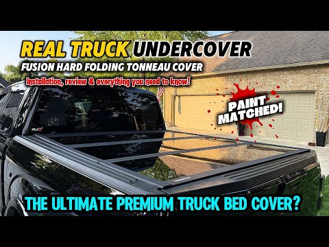 RealTruck Fusion Tonneau cover - Installed on a 2017 Ford F150 - Review with Water test!