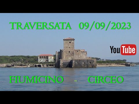 Lazio | TRAVERSATA in GOMMONE Led 33 da Fiumicino al Circeo