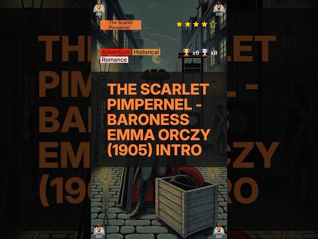 Vídeo relacionado con The Scarlet Pimpernel (Oxford World's Classics)