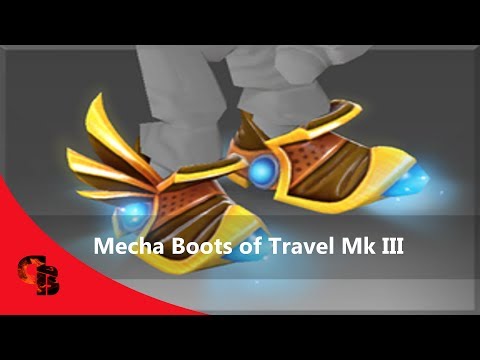 Dota 2: Store - Tinker Immortal - Mecha Boots of Travel Mk III