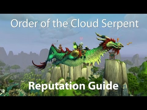 How to: Farm Order of the Cloud Serpent Rep!