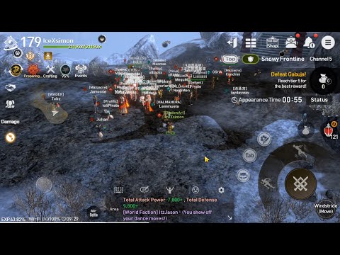 Blade & Soul Revolution World Boss GamePlay