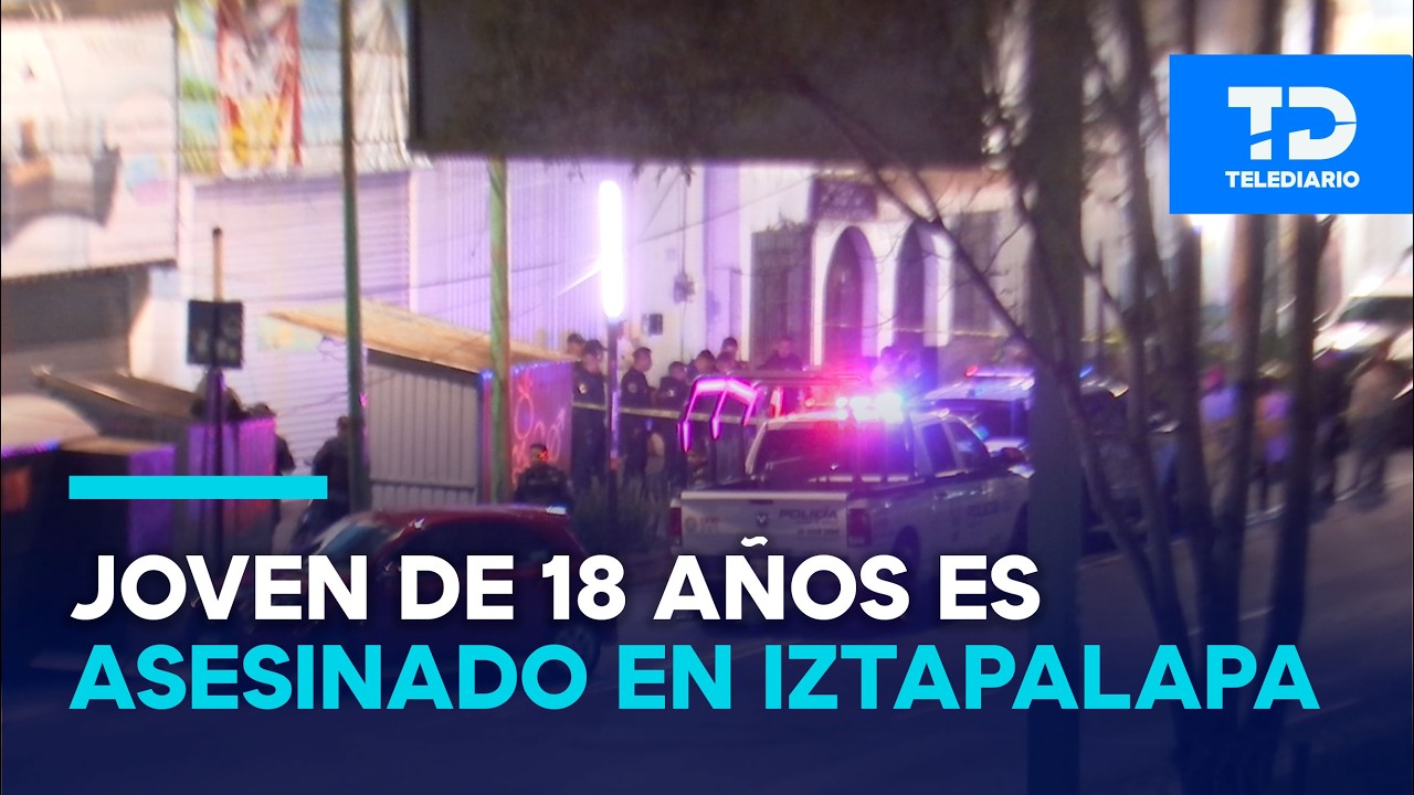 Matan a balazos a joven de 18 años sobre Calz. Ermita Iztapalapa; le habrían disparado desde un auto