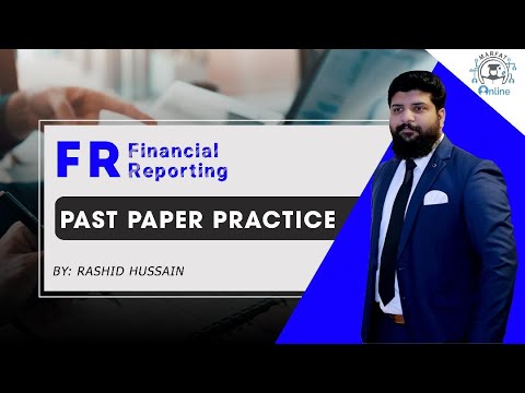 Single Entity Financial Statements | Practice | Financial Reporting (FR)